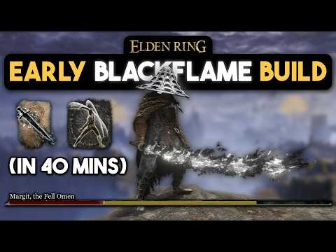 The BEST Early Game OP FAITH Build! (Blackflame Samurai Beginner Guide Elden Ring)