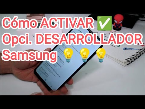 Cómo activar las opciones de desarrollador en Samsung Galaxy A06 A05 A04, A04s modo desarrollador