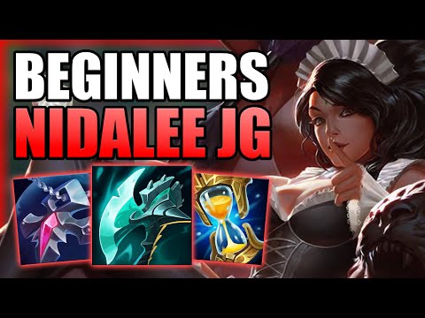 HOW TO PLAY NIDALEE JUNGLE & GAIN ELO FOR BEGINNERS! - Best Build/Runes Guide - League of Legends