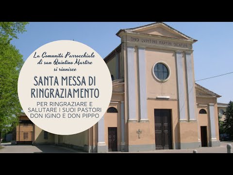 Santa Messa di Ringraziamento