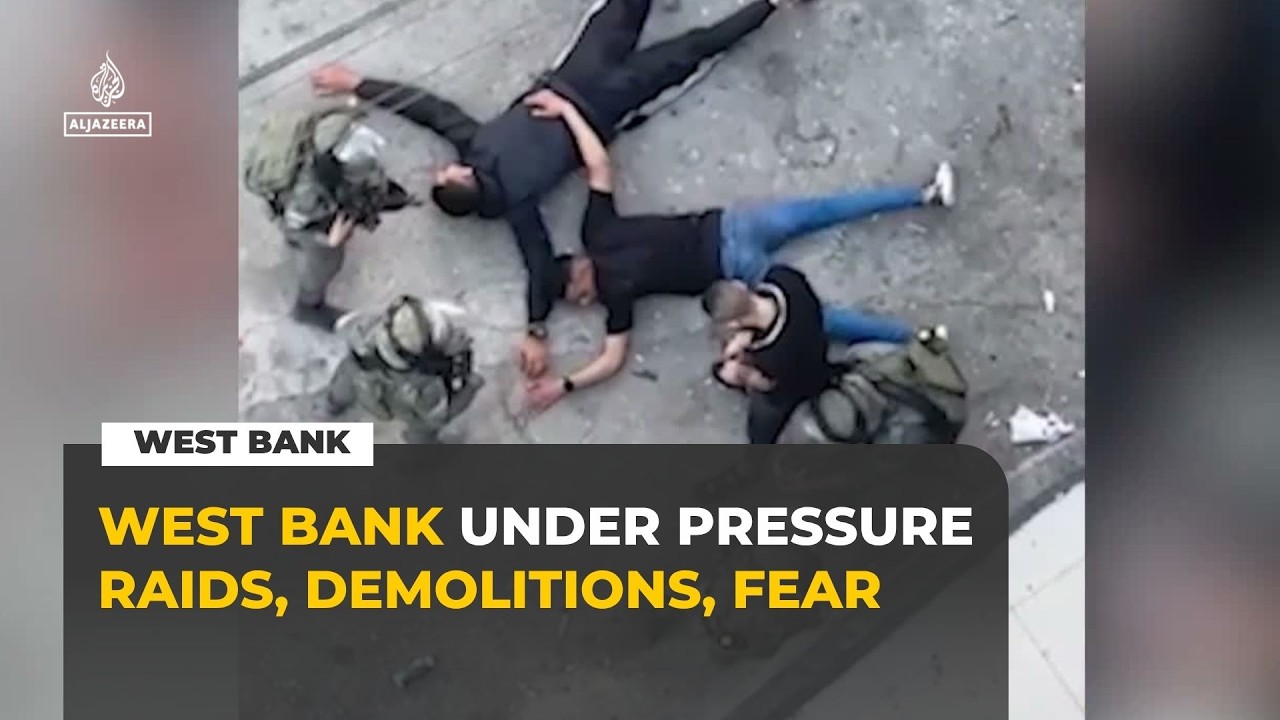 Israeli raids and settler attacks intensify across occupied West Bank
