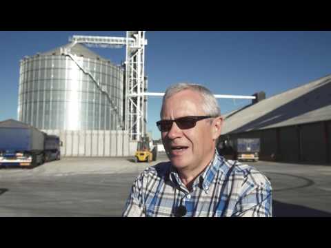 Sukup Europe / DanCorn Silo & Tørreri (Tower dryer) - Hornsyld Købmandsgaard - Dansk tale