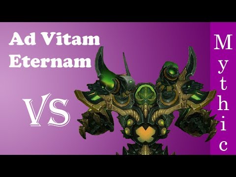 Brise monde Garothi en Mythique du raid Antorus le trône ardent par Ad Vitam Eternam