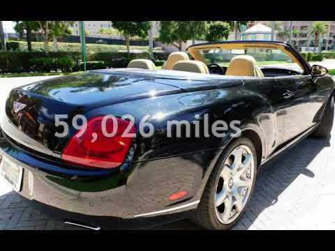 2007 Bentley Continental (CC-1683965) for sale in Boca Raton, Florida