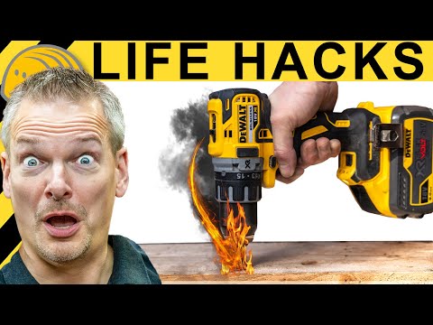 13 KRASSE AKKUSCHRAUBER LIFEHACKS | Werkzeug News 163
