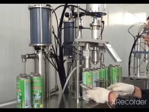 Aerosol Air Freshener Filling Machine