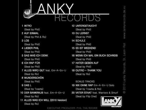 Lanky Records - Phil Tha Rookie - Endlich - 08 Wunderschön