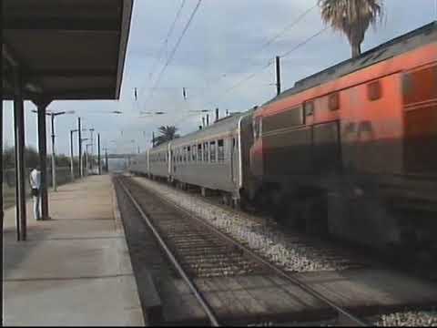 Múltipla Tracção 2550 e CP Alsthom 1908 com comboio especial PTG - Riachos - Out 2007