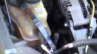 Belt Tensioner Replacement on 2003 Mercury Sable