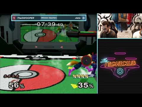 The Nightclub S1E12: TheSWOOPER (Samus) vs Aklo (Fox) - Winners Quarters SSBM