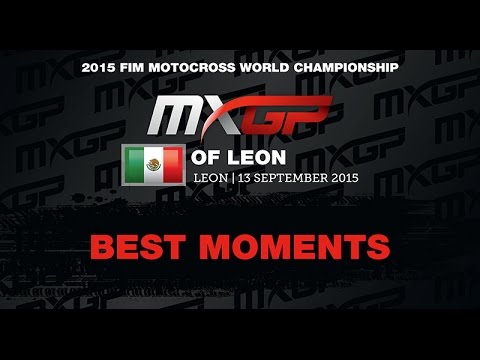 MXGP Best moments MXGP of Leon Mexico 2015