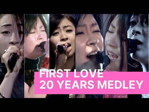 宇多田ヒカル - First Love 20 years medley with 4K