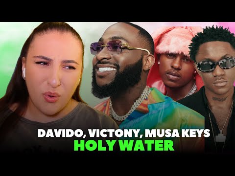 Davido ft Victony, Musa Keys - Holy Water / Just Vibes Reaction