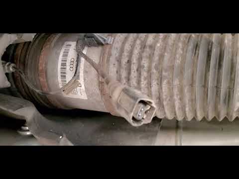How to remove Audi A8 2011 thru 2018 rear strut