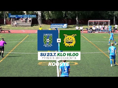 KOOSTE: TamU - Ilves 2 / Kakkonen / 23.7.2023 / Pyynikin Urheilukenttä
