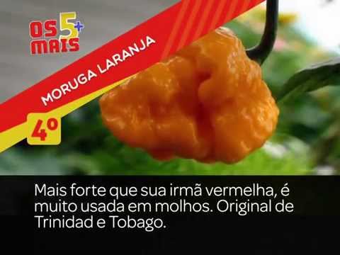 Os 5 Mais: As pimentas mais fortes do mundo