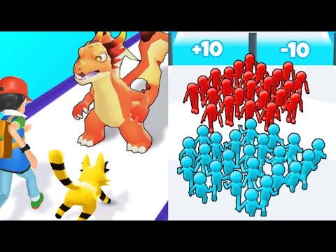 Monster Squad Rush VS Join Clash 3D MAX LEVELS UNLOCKED SPEEDRUN Gameplay