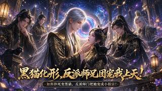 ⚡️新剧开播《黑猫师妹今天也被偏爱》加班猝死变黑猫，反派师门却把她宠上天！#漫剧 #热血 #爽文 #灰塔漫研社