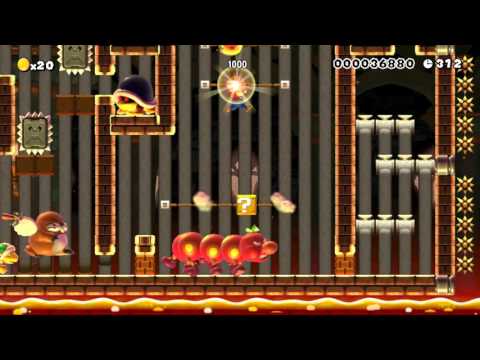 Super Mario Maker - Gladiator HD. Fight for Freedom. by Wojtekus - No Commentary 1AB