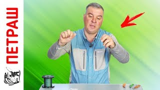 Как привязать поводок из флюрокарбона к плетенке для спиннинга