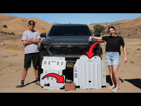 How We Made Our Tacoma Trail-Proof! | Rival Skid Plates + SXTH Tail Pipe Install & Trail Test