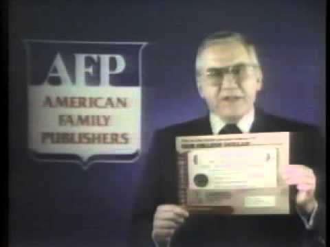 American Family Publishers sweepstakes with Ed McMahon (1983)