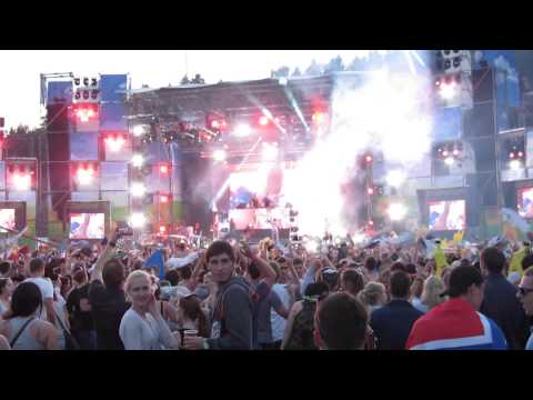 Chuckie Dyro W&W Showtek @Electric Love Festival 2013