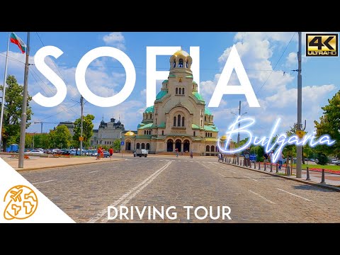Sofia Bulgaria 4k Driving Tour Travel
