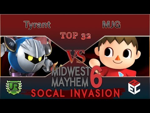 Midwest Mayhem 6 TOP 32 - Tyrant (Meta Knight) vs MJG (Villager)