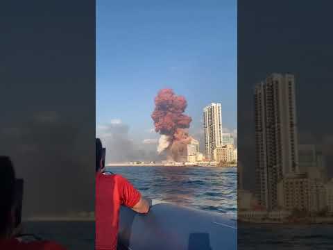 انفجار نووي في بيروت