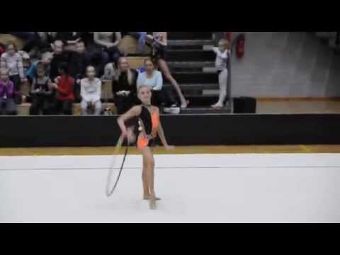 Christmas Cup 14.12.2014 - Hoop - Tallinn - Rhythmic gymnastics