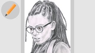 Cosima Niehaus (Tatiana Maslany) | Pencil drawing