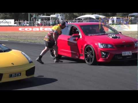 727ci V8 HSV vs Twin Turbo Lamborghini Gallardo - Powercruise 37