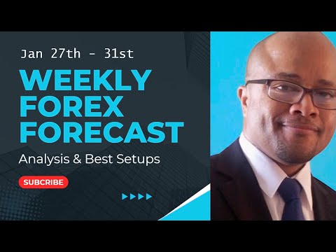 Weekly FOREX Forecast Jan 27 - 31st  #weeklyforexforecast #fxtrading