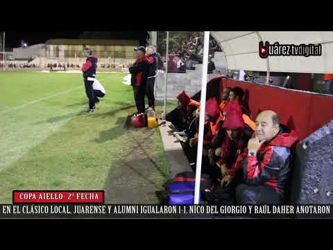 Copa Aiello, 2º fecha. Juarense 1- Alumni 1