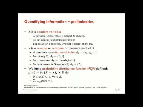 Introduction to Information Theory Entropy   Part 2   Shannon information content