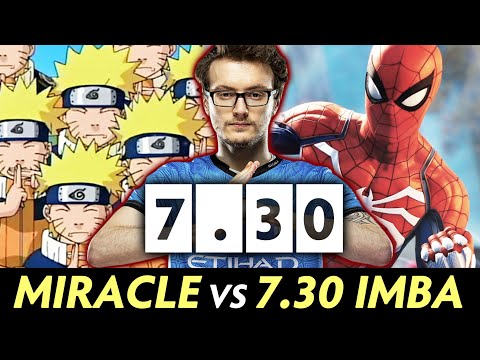 Miracle vs 7.30 BROKEN Heroes — Hard Counter PICK and BUILD