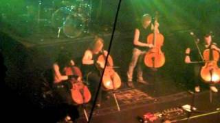 Apocalyptica - Beautiful - The Regency SF - September 9 2010