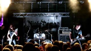 Night Demon - 02 Black Widow (Very 'Eavy Festival, Holland, 2017 04 22)