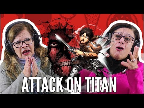 IDOSOS REAGEM A SHINGEKI NO KYOJIN - ATTACK ON TITAN