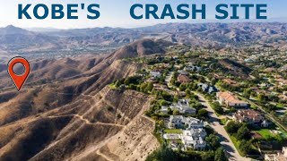 Kobe Bryant's crash location [Aerial Visit]