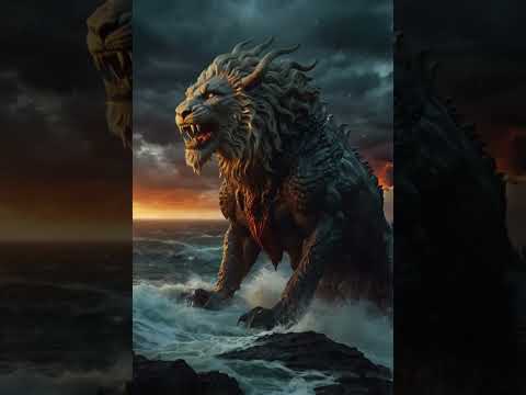 Kraken vs. Chimera Battle  🔥🔥#animals #viralvideo #viralshorts
