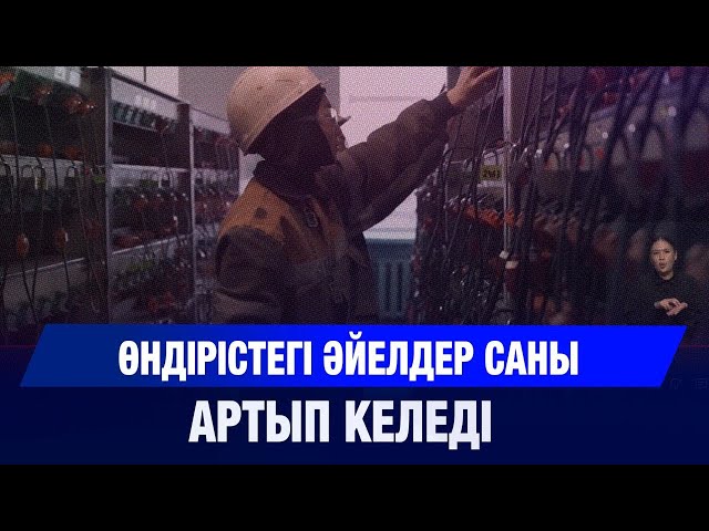 Маркшейдер қыздар - өндірістегі әйелдер саны артып келеді