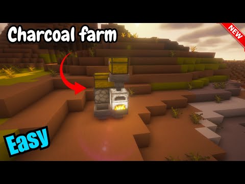 🔥 Insane Charcoal Farm in Minecraft 1.20+! 🔥