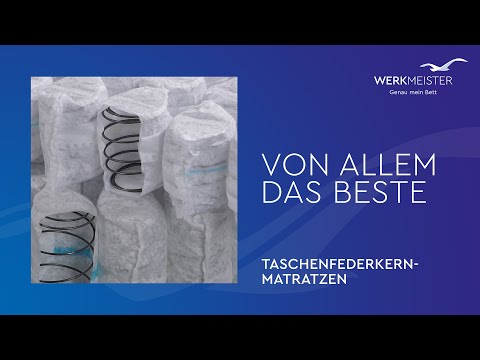 Taschenfederkern-Matratzen von Werkmeister