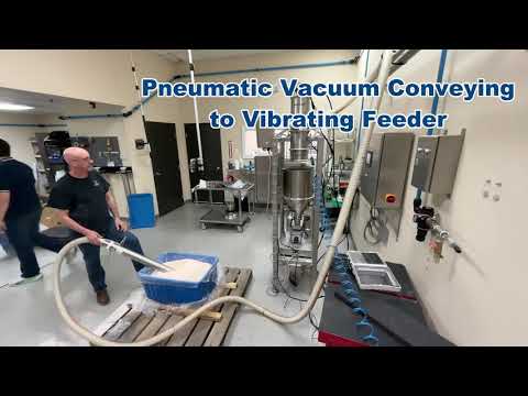 Volkmann Pneumatic Vacuum Conveying to Vibrating Feeder