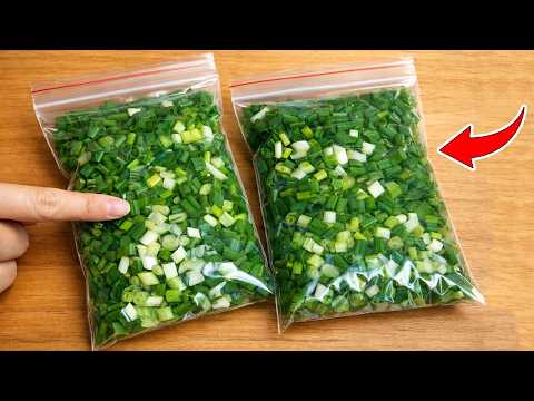 When Spring Onion Is Cheap, I Do This Right Away—The Onion Stays Fresh All Year Without Going Bad