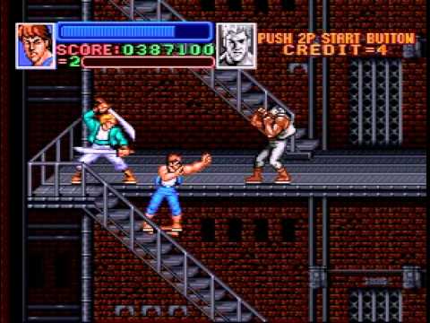 Return of Double Dragon playthrough HARD mode