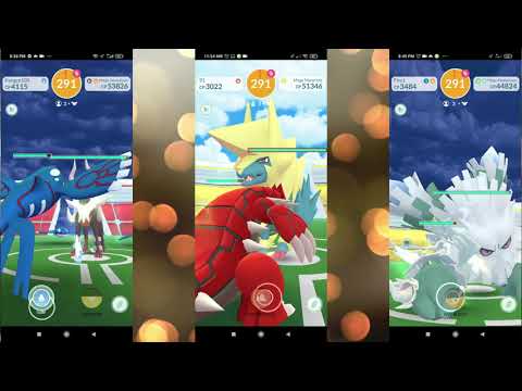 TRIO ALL MEGA RAID BOSS (MEGA HOUNDOOM, MEGA ABOMASNOW, MEGA MANECTRIC) DURING WEATHER WEEK EVENT