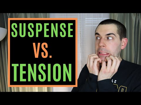 Suspense vs Tension (Writing Advice)